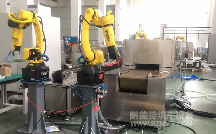 NMT-ZP-108 疫苗玻璃瓶小型預熱加固化自動裝配線(蘇州?？松?